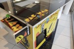 Pac-Man arcade table, glass top