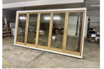 Wooden bifold doors