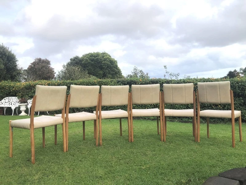 Mid Century Dining Chairs x 6