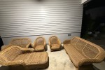 Cane rattan furniture set