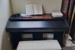 Electric organ not a heavy piano