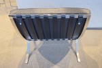 Replica Barcelona chair - genuine leather