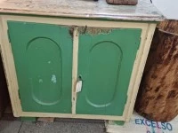 Cabinet, Bedside table x2, Vegetable trolley