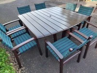 Supreme Outdoor Devon Table and 8 Chairs set