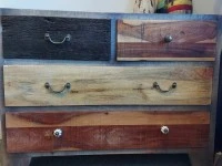 Stunning Rustic Chest of Drawers/Low Boy