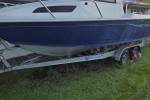 Motor boat 6.45 alloy hardtop