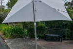 Outdoor Umbrella with Granite Base