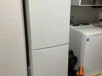 Dining table, Fridge