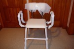 Adjustable perching stool