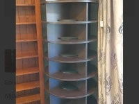 Round bookcase