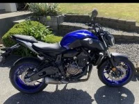 Motorcycle Yamaha Mt07