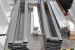 9 pallets of shelving plus brackets etc one large pallet and 8 smaller...