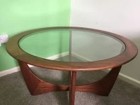 G plan Teak and Glass Coffee Table