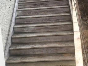 Wooden Stairs - Outdoor