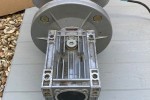 Geared Electric Motor 0.55kW, single phase