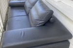 Italian leather couch