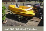 Motor boat Mac 360 360cm long