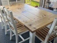 Dining room table and chairs