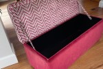 Upholstered Storage Ottoman