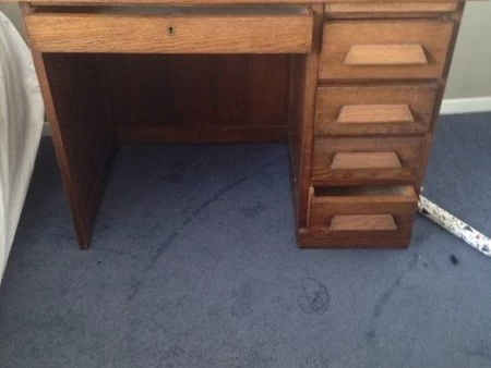 1920s oak desk