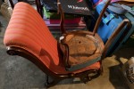 What Not, What Not, Display Cabinet, 3 Chairs, Stool, Oval Dining Tabl...