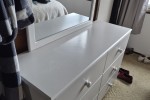 Queen size bed, 2 Cabinets, 2 bed side draws, Dressing Table, I set of...