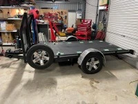 Single axle trailer for classic Mini