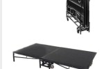 X1 Portable Stage - very heavy, x1 Skirting curtain for stage - in a s...