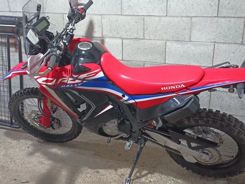 Motorcycle Honda CRF300 Rally