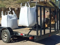 Bulk bag of soil