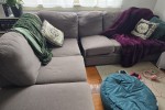 Two seater couch, Arm chair, Arm chair
