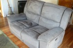 Two seater recliner x 2