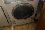 Queen sized bed, Front loader washing machine, Fridge slimline, Pot di...