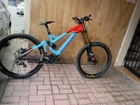 Office chair, Bicycle, Monitor 27