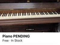 Standard size - high quality upright piano