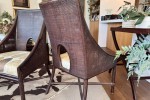 Barbara Barry Caned Armchairs x 2 (2)