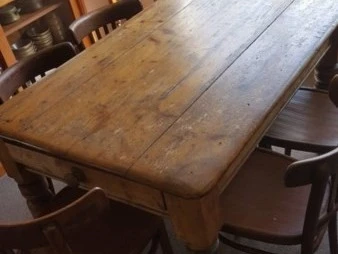 Antique Dining Table and chairs