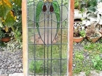 Antique leadlight window