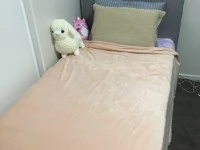 Single Bed with Mattress - Almost New