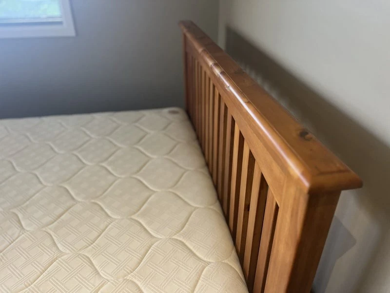 Solid Rimu Queen Bed - Robert Grice NZ made