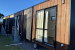 3 portable cabins 4.2m x 2.4m built on single axle trailer