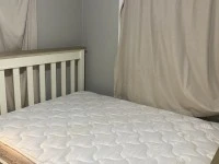 Queen sized bed