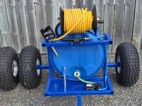 Little trailer for a quad weed sprayer