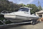 Motor boat Frewza F22 and trailer