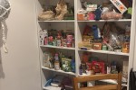 Single bed (2), Shelf, Desk (2), Drawers (2), Small dining table, Chai...