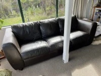 Leather couch 3 seater