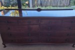 Queen Anne mahogany dresser