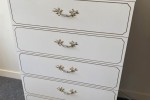 Queen Mattress, Queen Bed Base, Bedside Table, Mirror, Wardrobe
