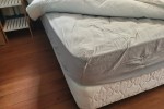 Double bed and mattress