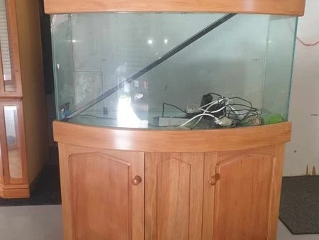 Fish Aquarium 325-350L, Rimu base